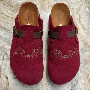 LL Bean Wool Slipper Clog Style OBPM9 size 44 Made in Spain